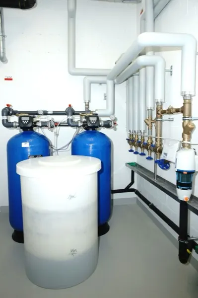 Installation im Technikraum